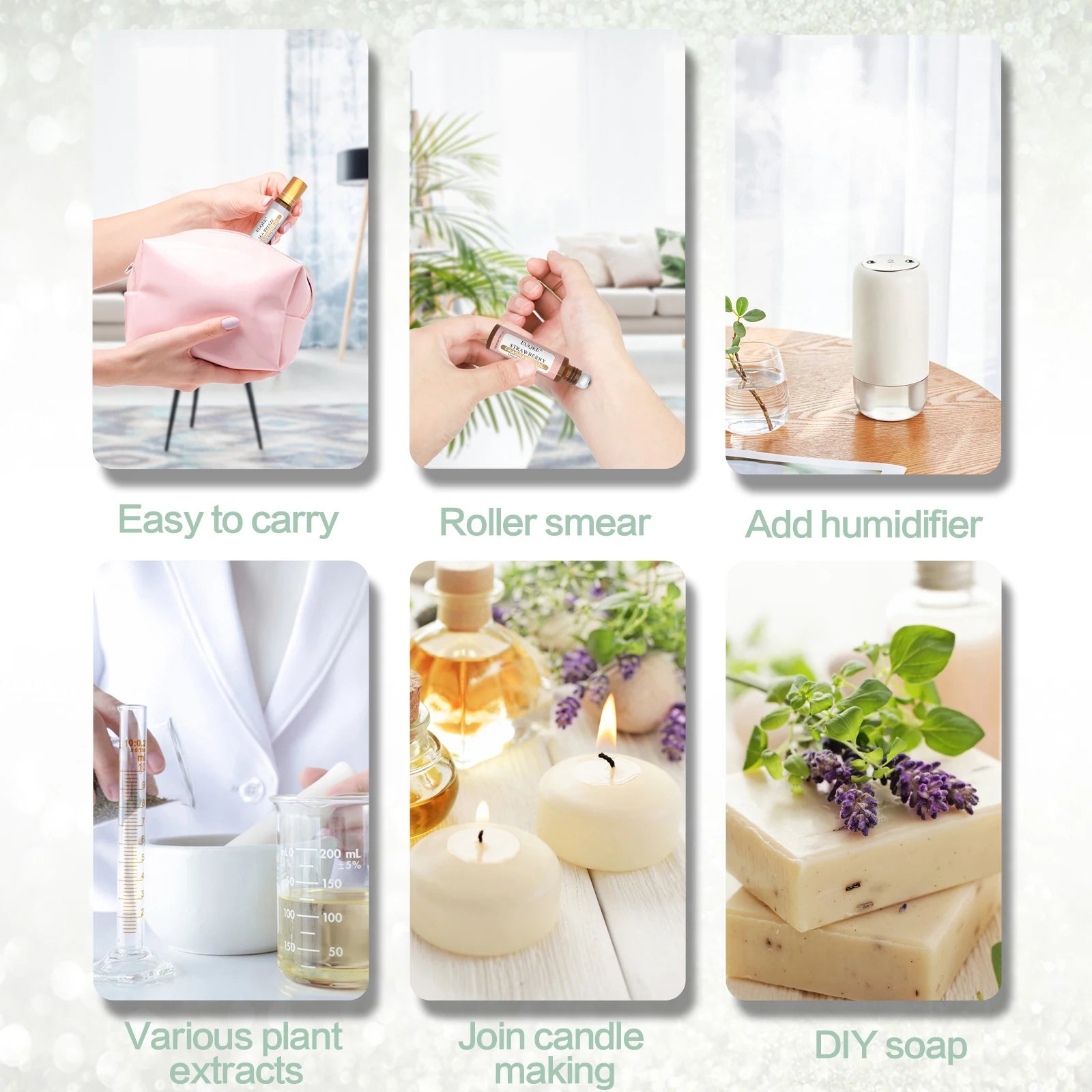 Vitaromatic- EUQEE Óleo Essêcial Aroma-Terapia 10ml